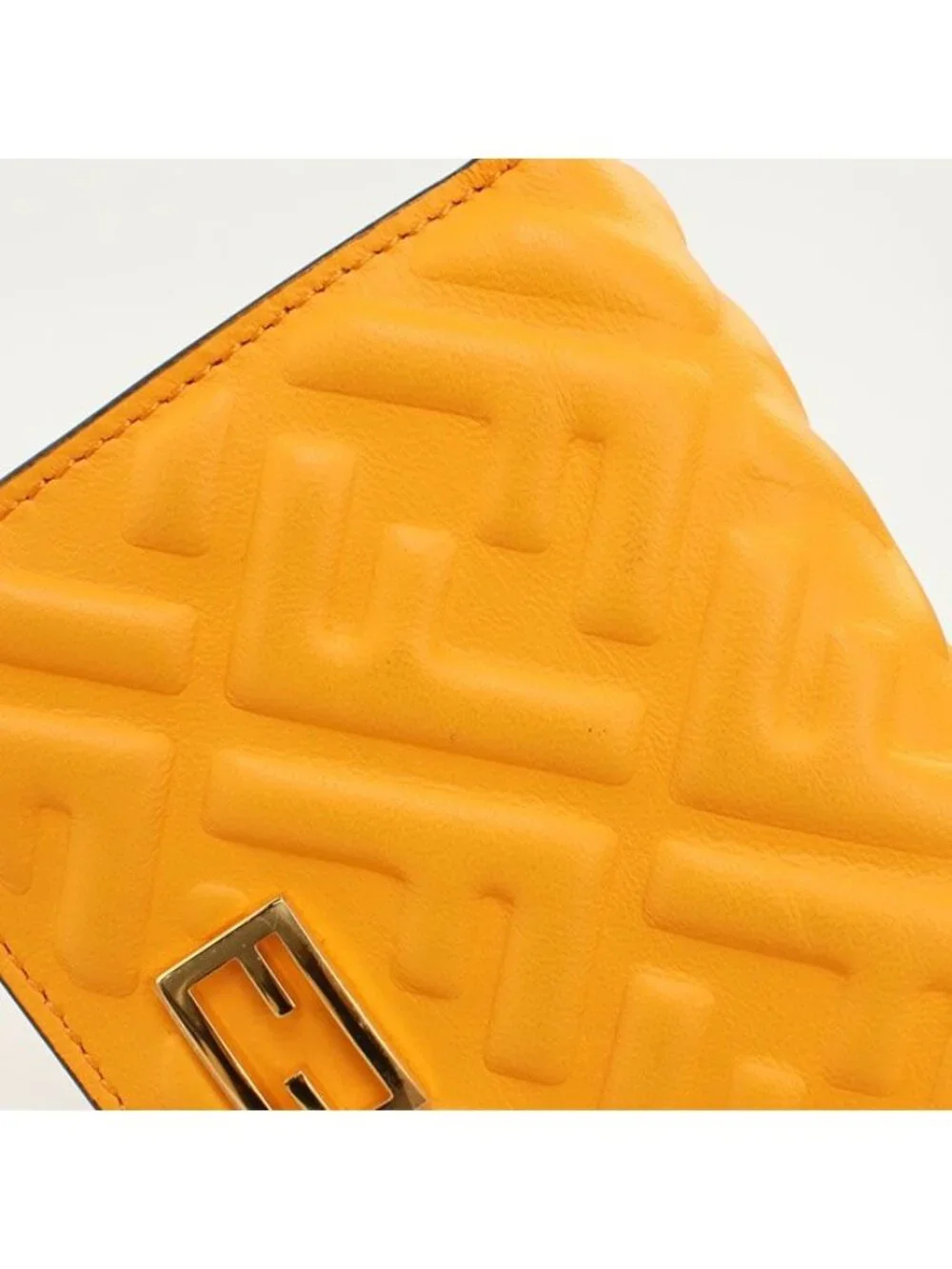 Fendi Baguette Bifold Wallet Calfskin Wallet